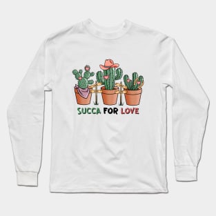 Succa For Love Western Valentines Day Long Sleeve T-Shirt